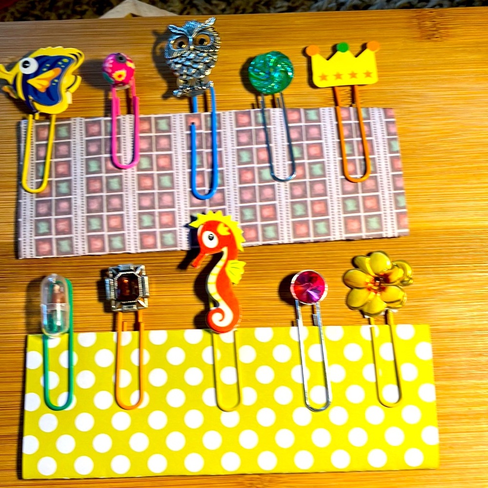 Decorative paper clips#14bundle#1, #2#3